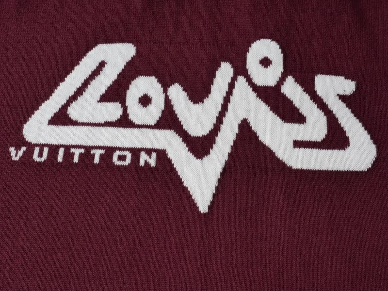 Louis Vuitton Short-Sleeved Cotton Intarsia Crewneck T-Shirt