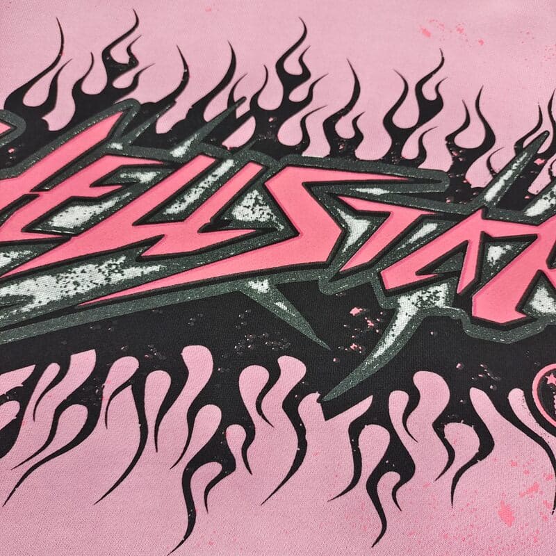 Hellstar Brainwashed Without Brain Pink Sweatshirt