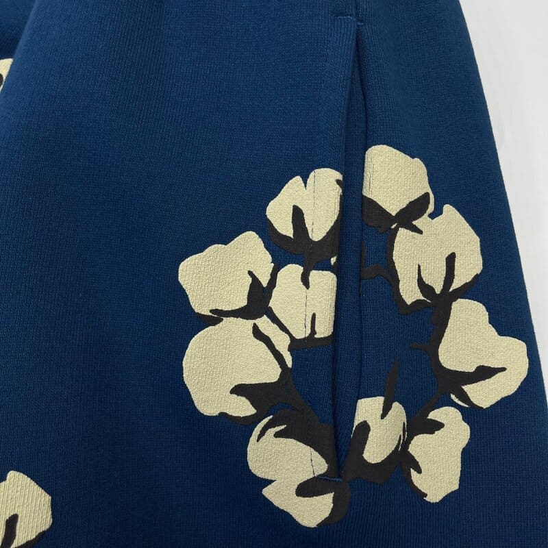 Denim Tears Wreath x CPFM Navy Blue Jeans