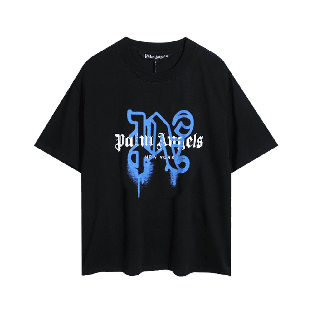Palm Angels New York Spray Logo Oversized T-shirt