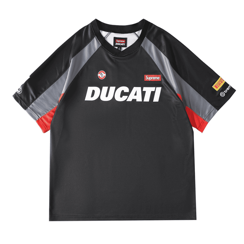 Supreme x Ducati Soccer Jersey Black