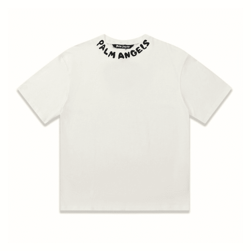 Palm Angels Miami White Cream T-Shirt