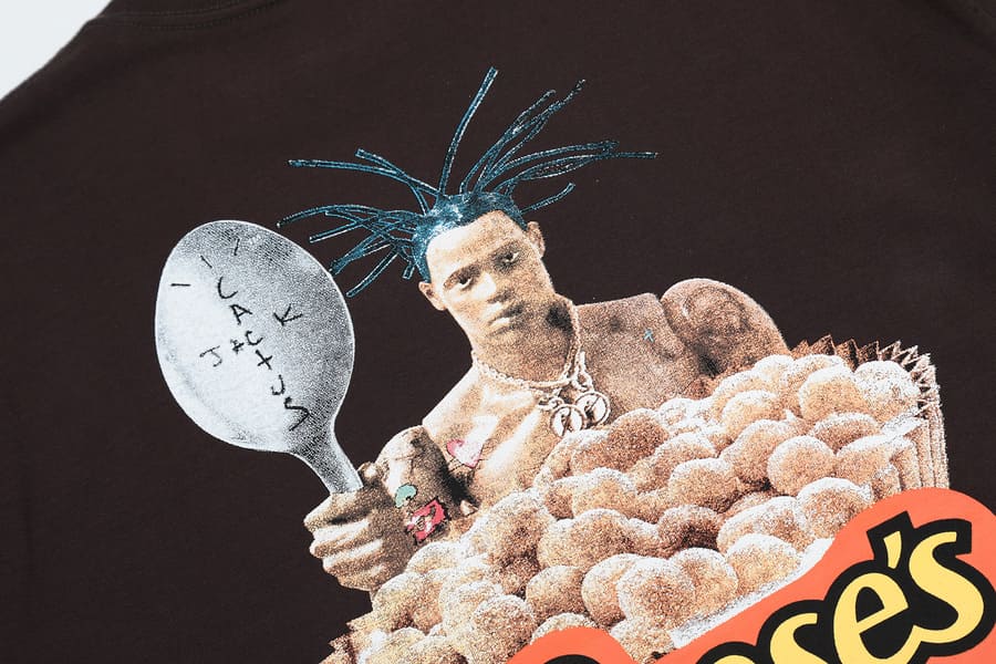 Travis Scott Cactus Jack x Reese's Puffs T-shirt