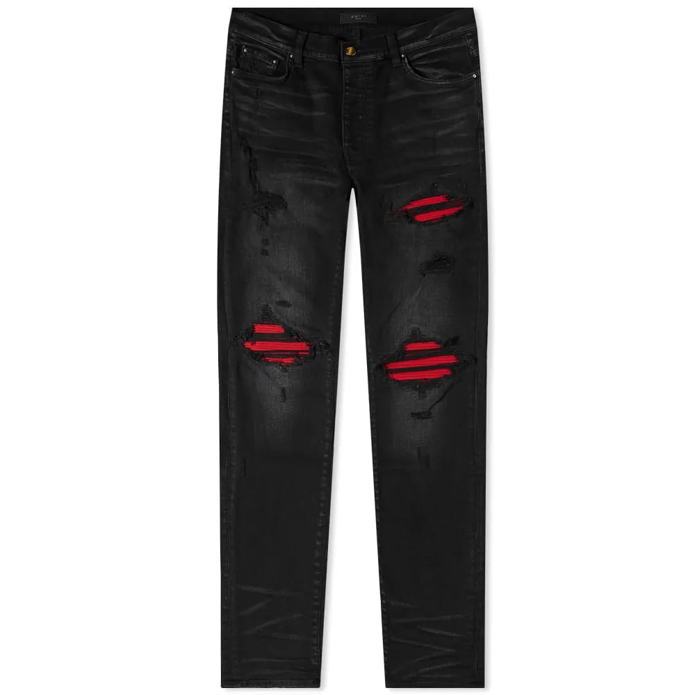 Amiri Ultra Suede MX1 'Aged Black' Jeans