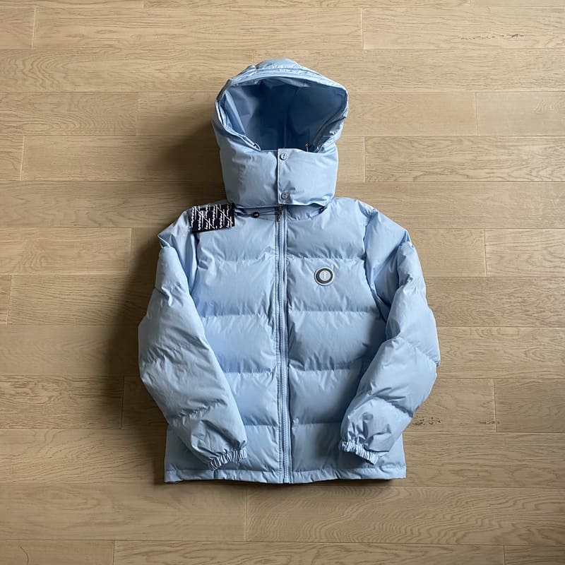Trapstar Detachable Puffer Jacket Ice Blue