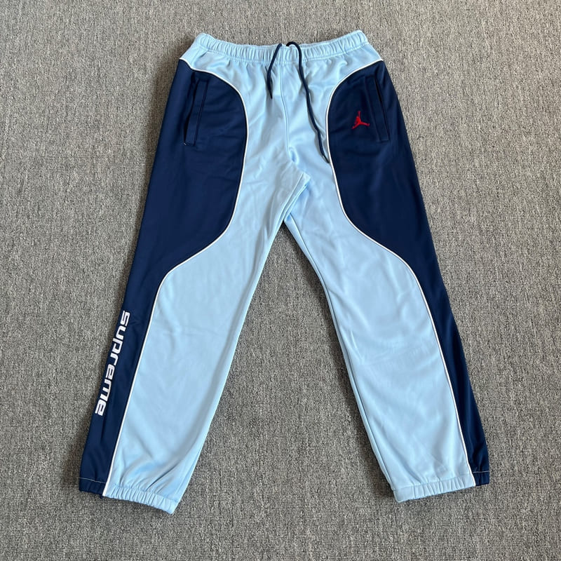 Supreme x Jordan Knit Tracksuit Blue