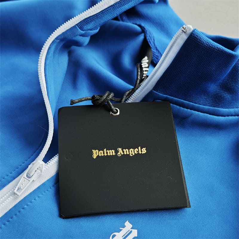 Palm Angels Logo Tracksuit Royal Blue Set