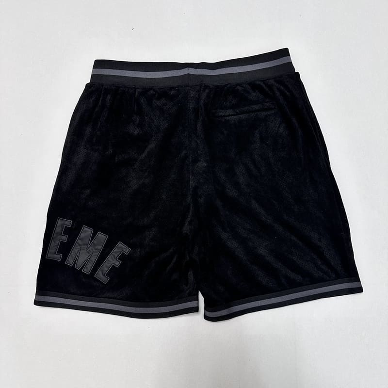 Supreme Ultrasuede Shorts Black