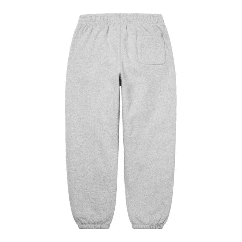 Supreme Satin Appliqué Trousers Grey