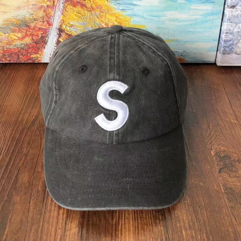 Supreme Pigment Print S Logo 6-Panel Cap