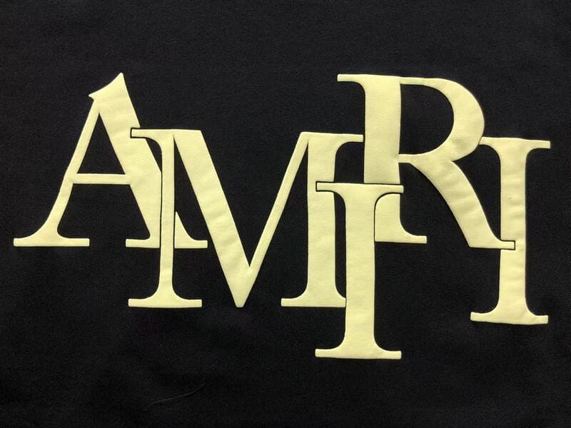 Amiri Staggered Logo T-shirt