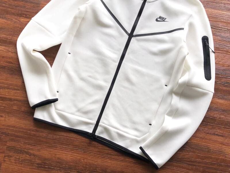 Nike White Tech Fleece Jacket