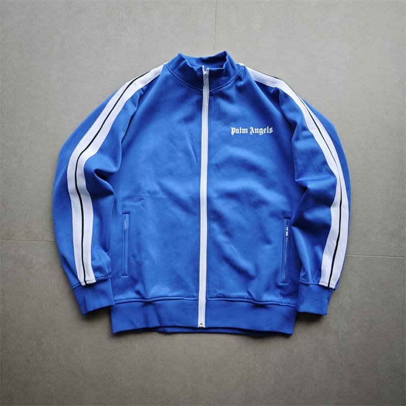 Palm Angels Logo Tracksuit Royal Blue Set