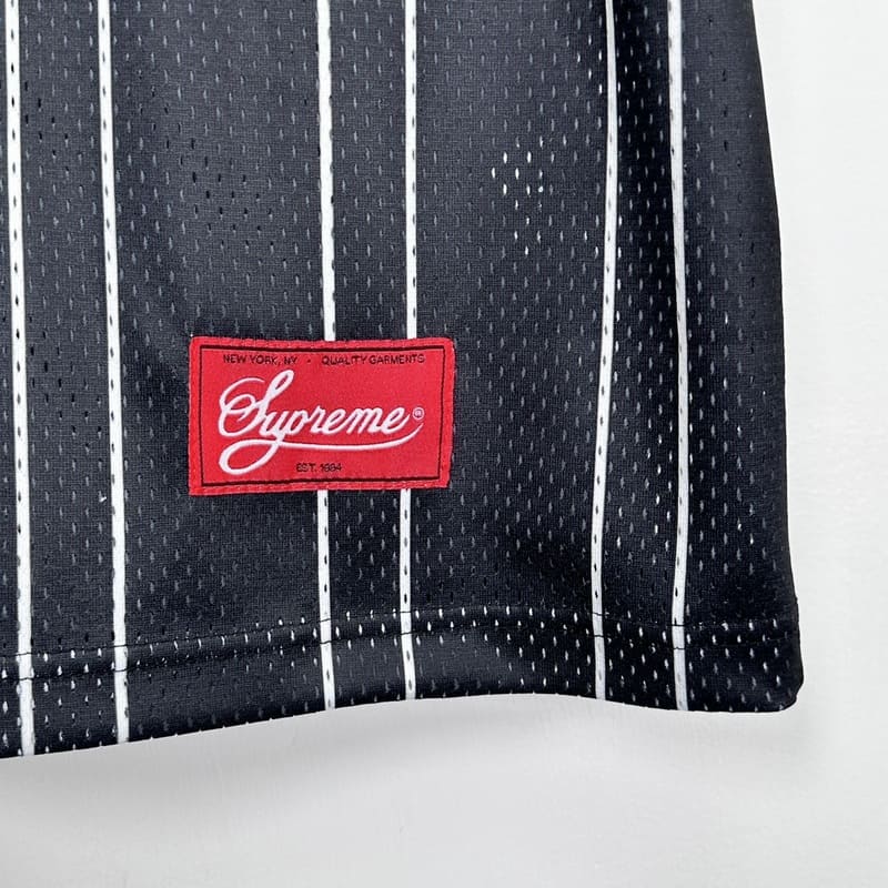 Supreme Star Basketball Jersey Black