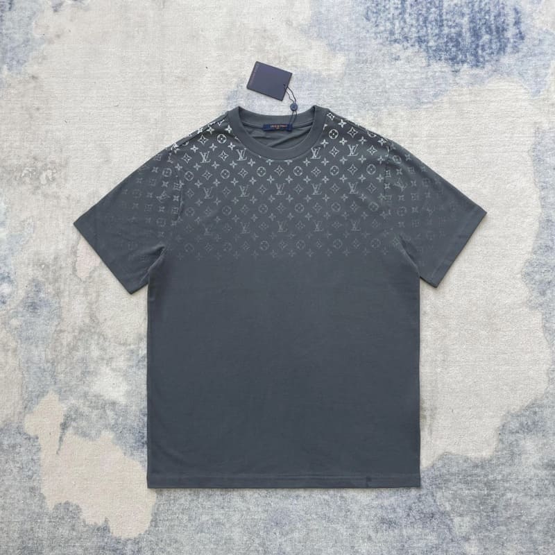 Louis Vuitton Gradient Cotton Grey T-Shirt