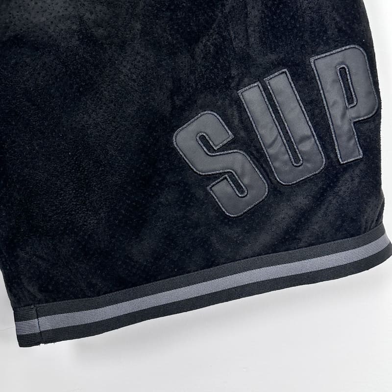 Supreme Ultrasuede Shorts Black