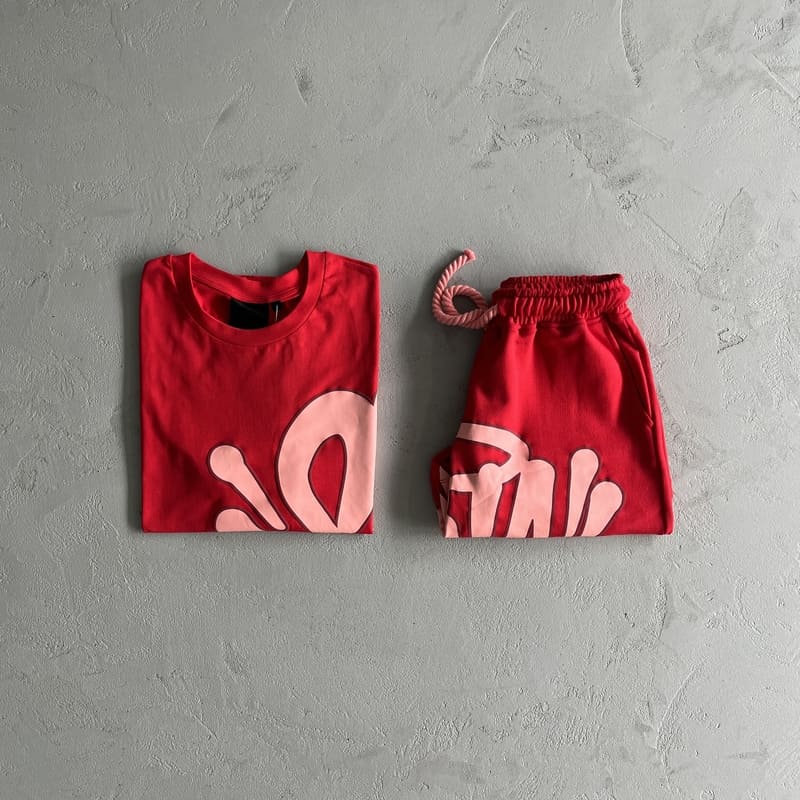 Synaworld Red Shorts Set