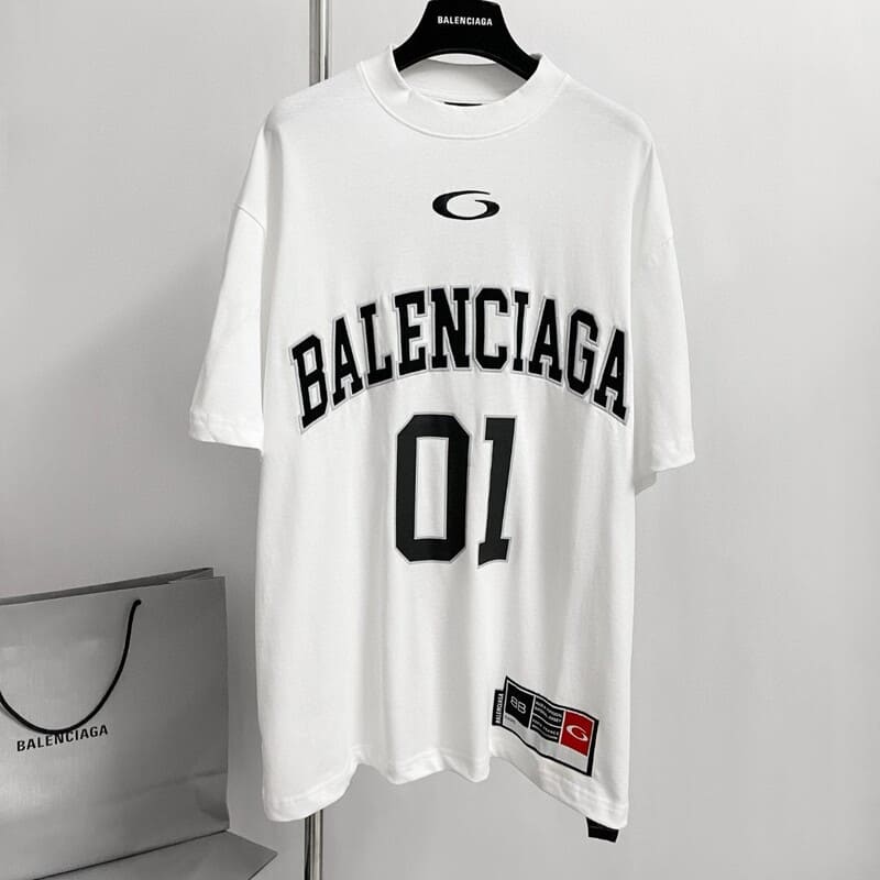 Balenciaga Basketball Series White T-Shirt