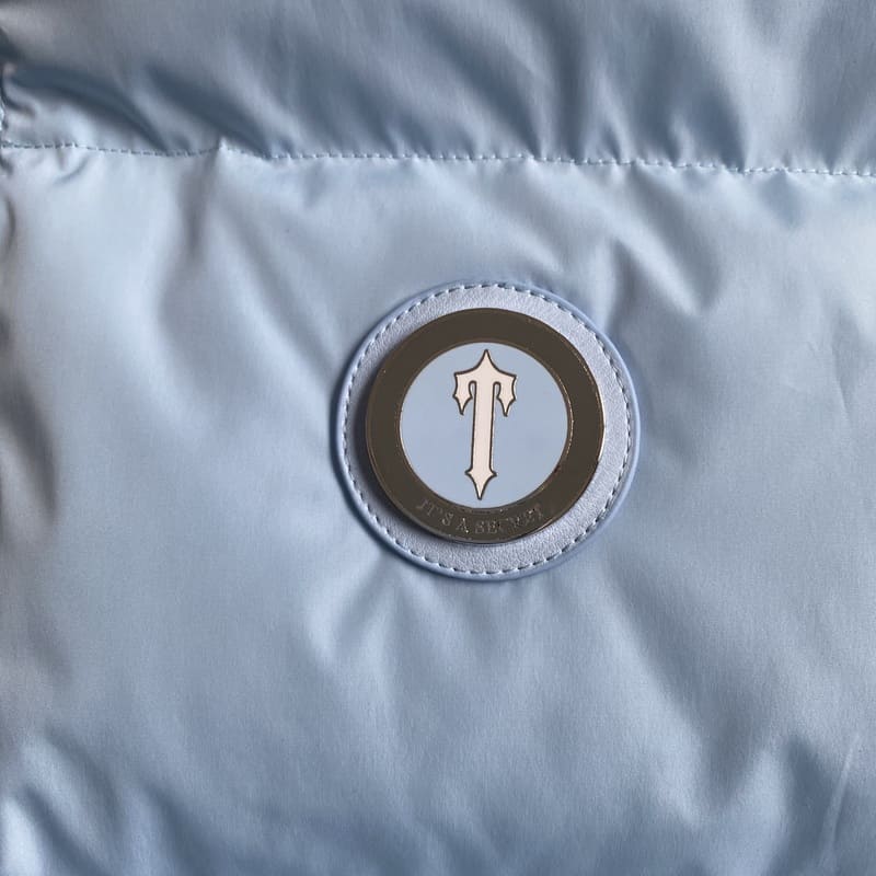 Trapstar Detachable Puffer Jacket Ice Blue