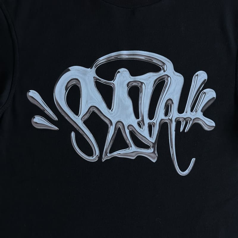 Synaworld 'Syna Logo' T-Shirt Black/Silver