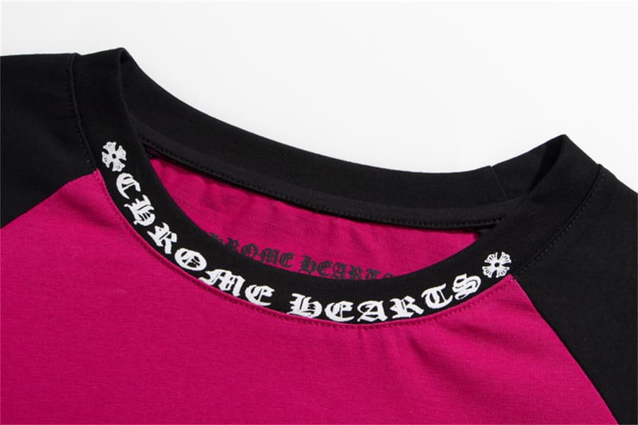 Chrome Hearts Pink/Black Horseshoe Baseball Cap