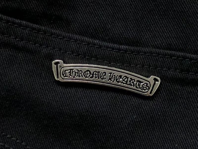 Chrome Hearts Black Jeans