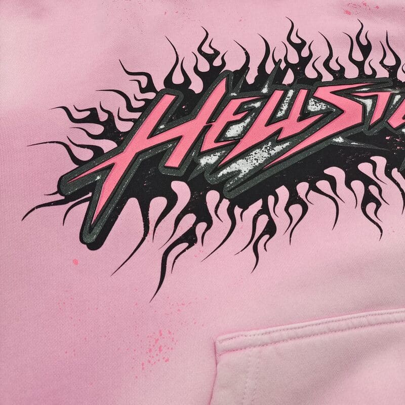 Hellstar Brainwashed Without Brain Pink Sweatshirt