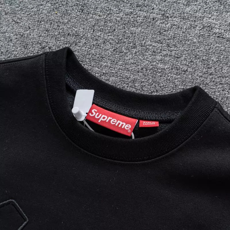 Supreme Kanji Logo Sweatshirt Black