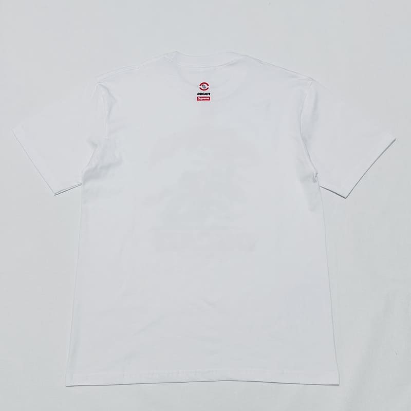 Supreme Ducati Bike T-Shirt White
