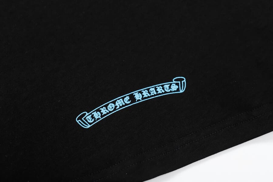 Chrome Hearts Triple Cross Logo T-shirt Black
