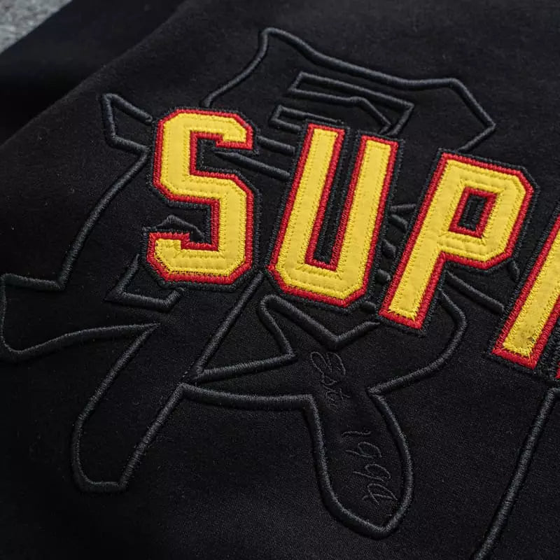 Supreme Kanji Logo Sweatshirt Black