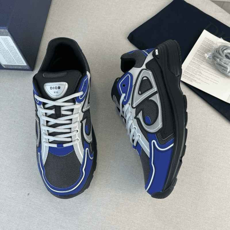 Dior B30 Anthracite Black Gray Sneaker