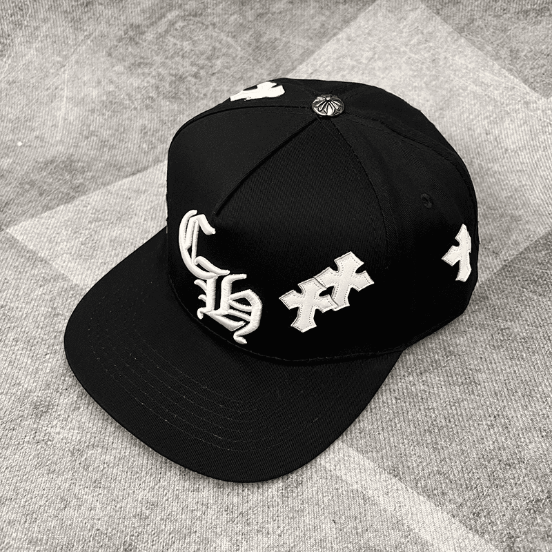 Chrome Hearts Cross Patch Cap Black