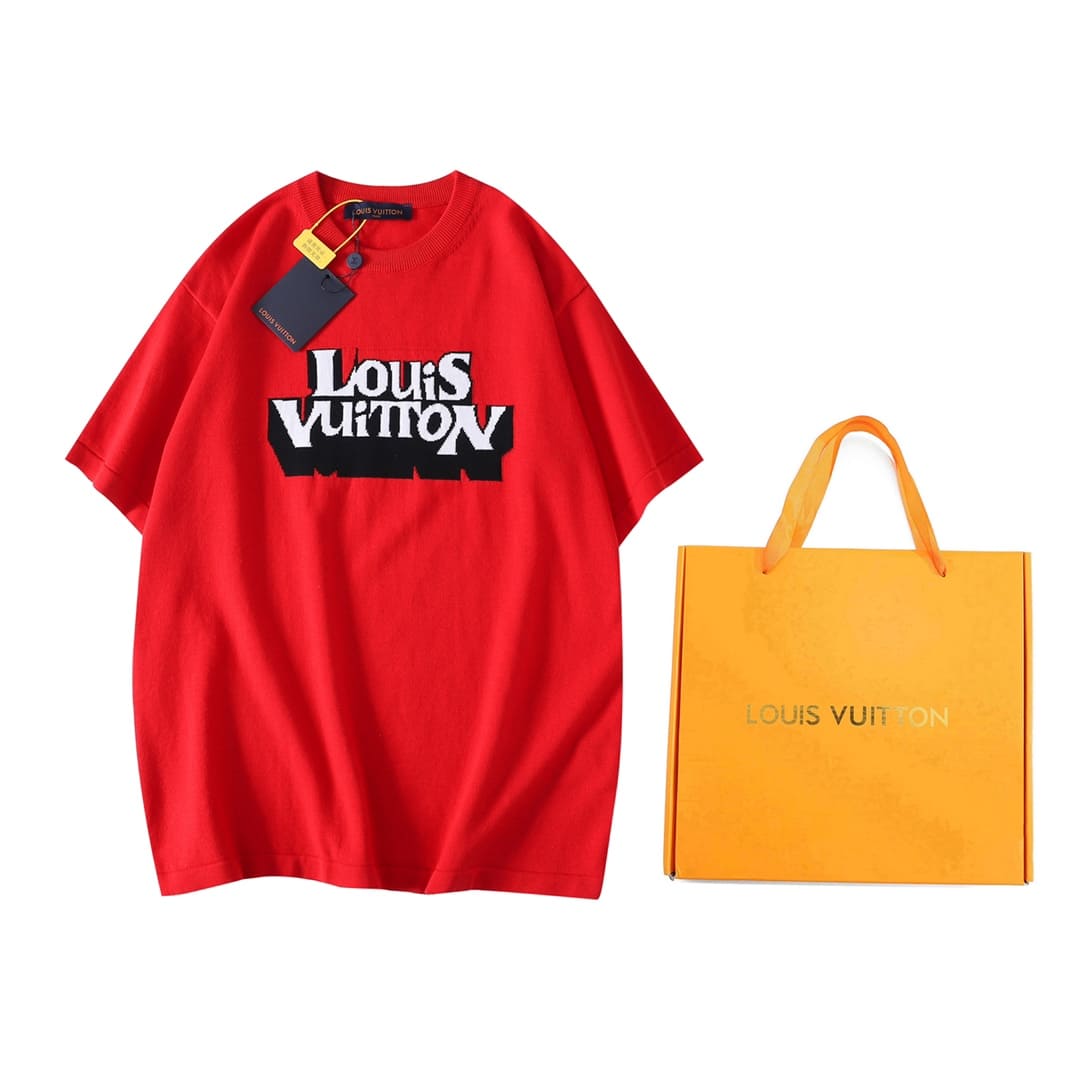 Louis Vuitton Graphic Short-Sleeved T-Shirt