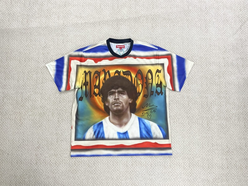 Supreme Maradona Soccer T-shirt