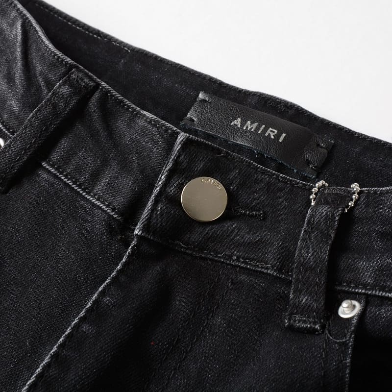 Amiri Ultra Suede MX1 'Aged Black' Jeans
