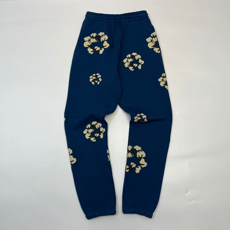 Denim Tears Wreath x CPFM Navy Blue Jeans
