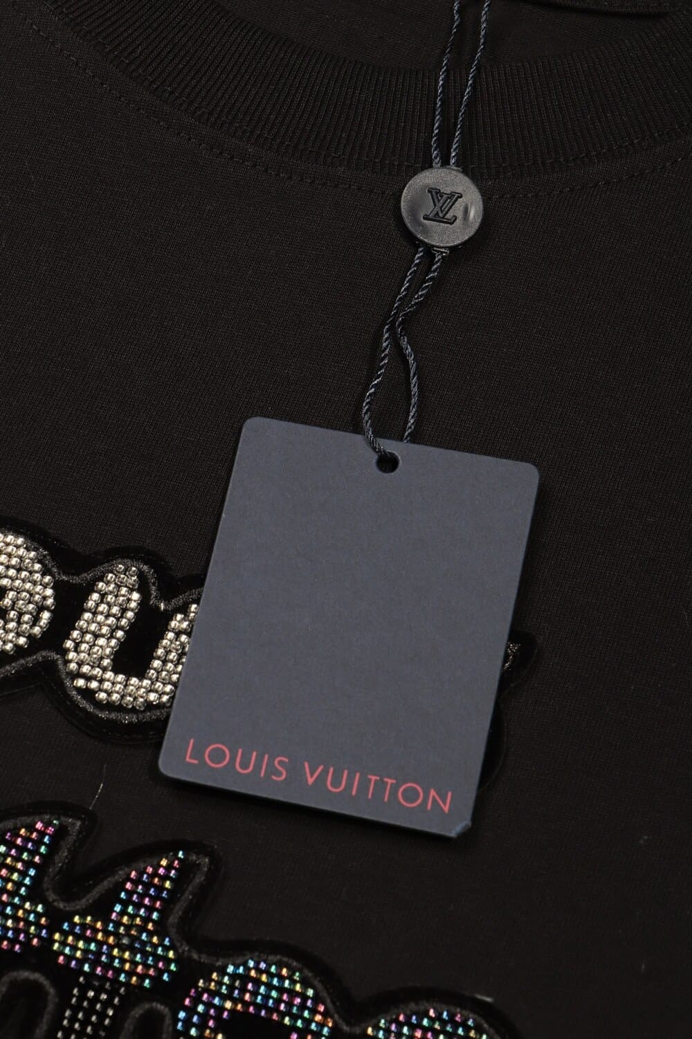 Louis Vuitton Bead-Embroidered T-Shirt