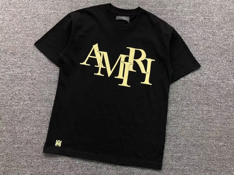 Amiri Staggered Logo T-shirt
