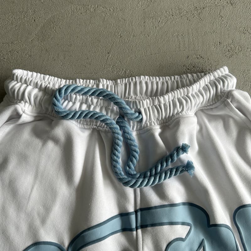 Synaworld White Blue Shorts Set