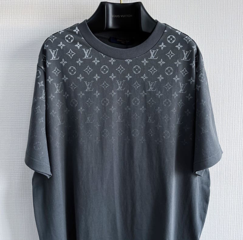 Louis Vuitton Gradient Cotton Grey T-Shirt