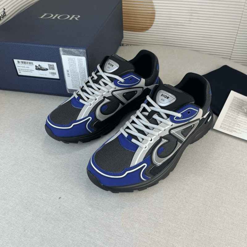 Dior B30 Anthracite Black Gray Sneaker