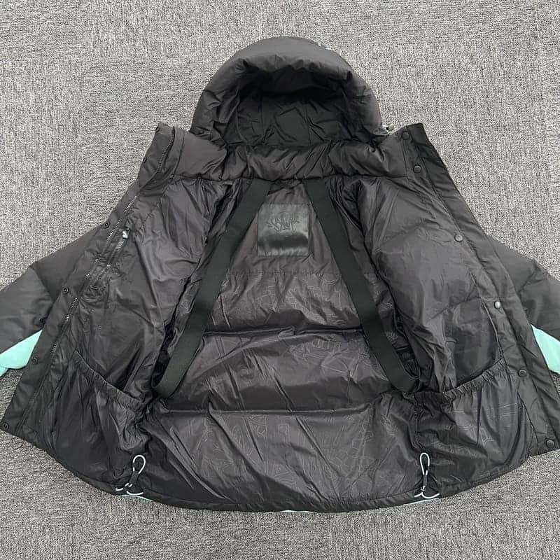Synaworld Puffer Jacket Black/Blue