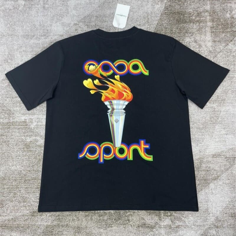Casablanca La Flamme Du Sport T-shirt