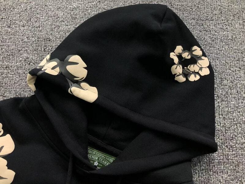 Denim Tears x CPFM Wreath Black Sweatshirt