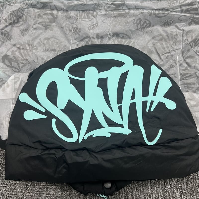 Synaworld Puffer Jacket Black/Blue