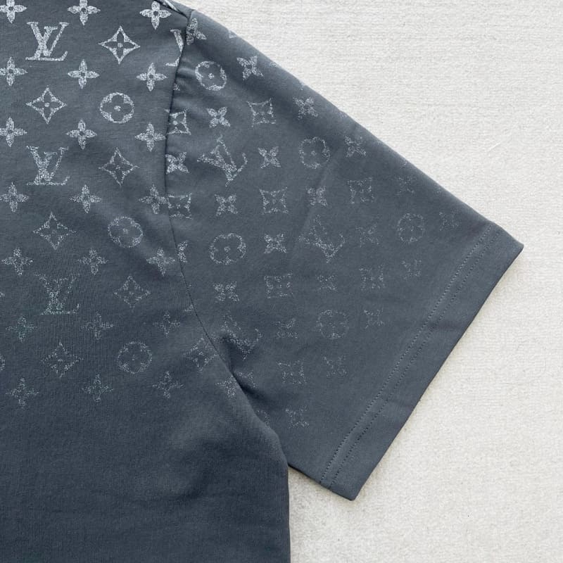 Louis Vuitton Gradient Cotton Grey T-Shirt
