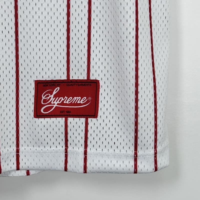 Supreme Star Basketball Jersey White