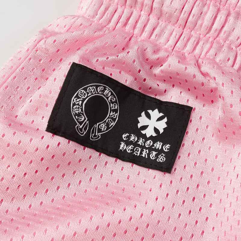Chrome Hearts Varsity Mesh Love You Shorts