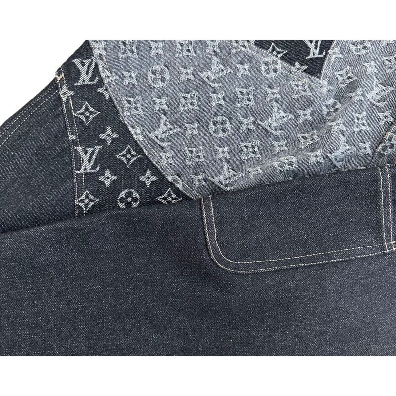 Louis Vuitton Monogram Flower Denim Trousers